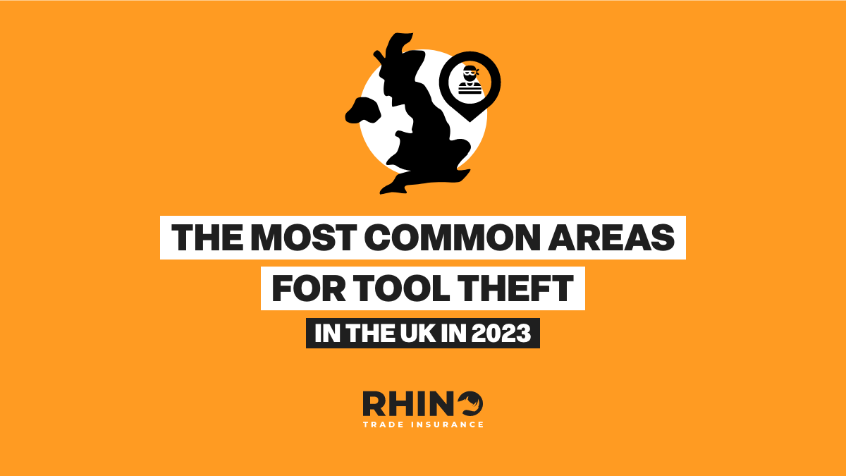 The Most Common Areas for Tool Theft in the UK in 2023