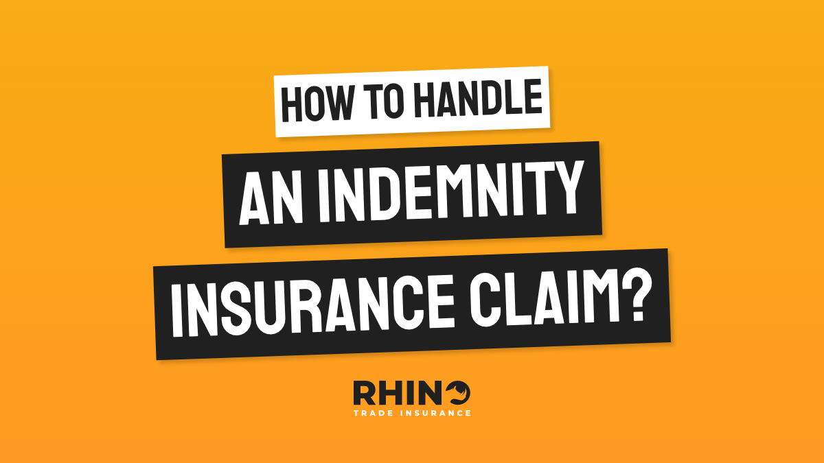 What not to do in an Indemnity Insurance Claim