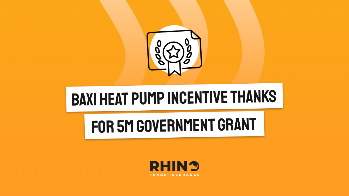 Baxi Heat Pump Incentive Thanks for 5m Government Grant