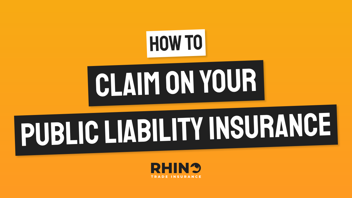 How to claim on your Public Liability insurance?