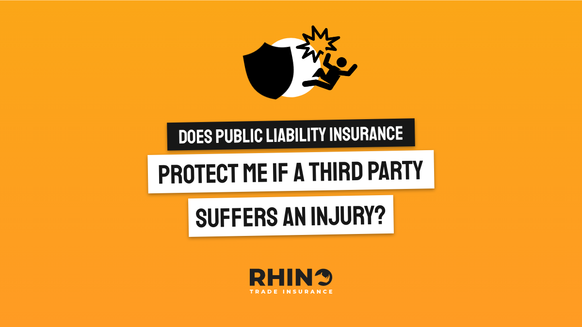 Does Public Liability Insurance protect me if a third party suffers an injury?