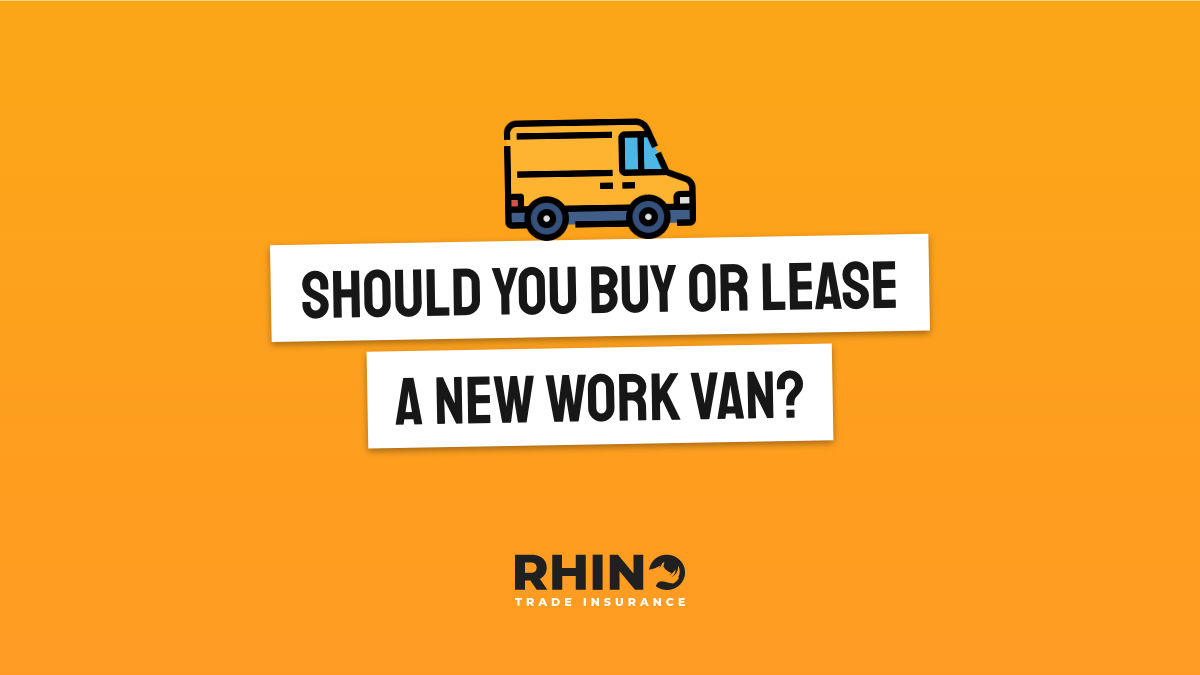 Should you buy or lease a new work van?