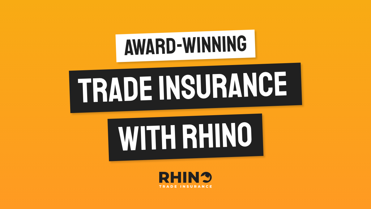 Award-Winning Trade Insurance with Rhino