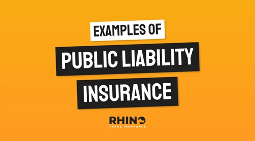 Examples of Public Liability Insurance