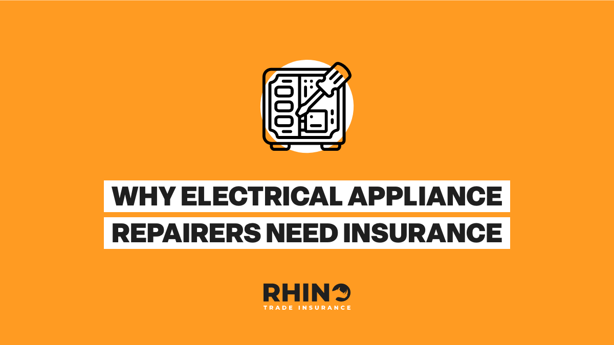 Why Electrical Appliance Repairers Need Insurance