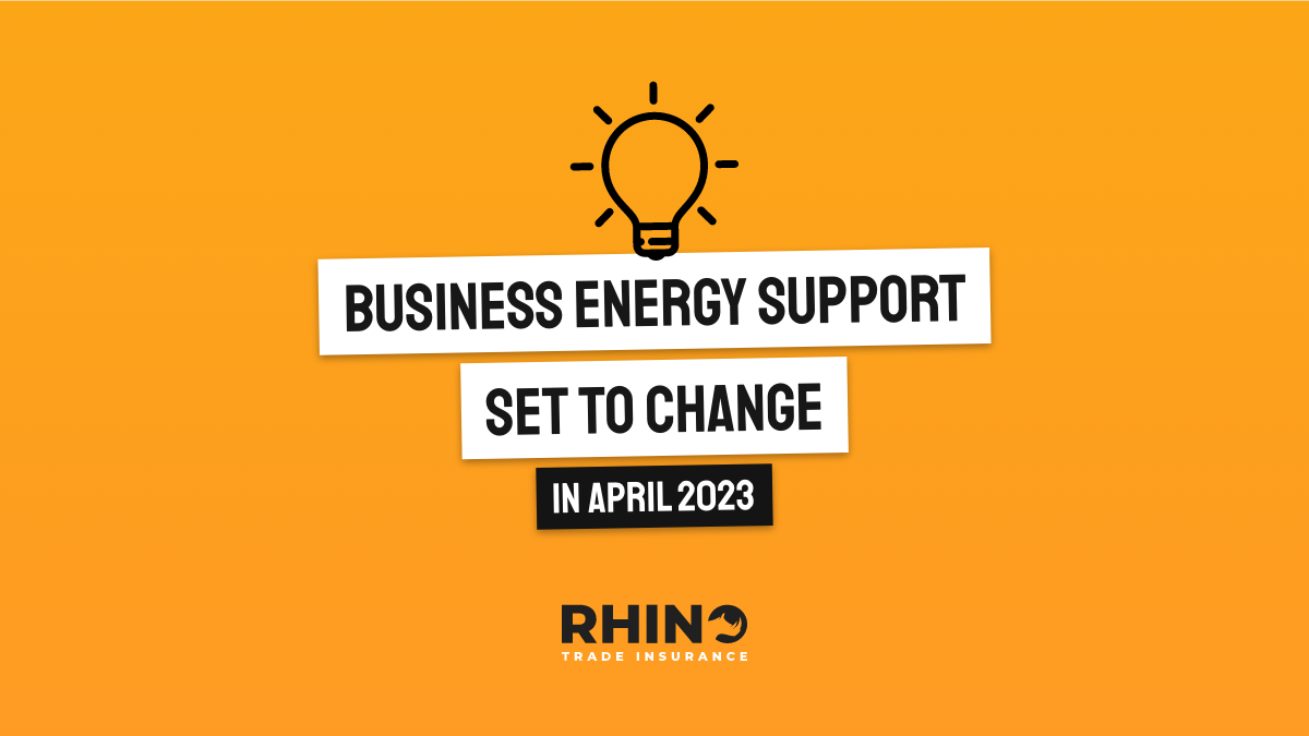 Business energy support set to change in April 2023