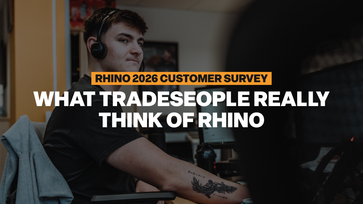 What Tradespeople Really Think of Rhino: 2026 Survey Results