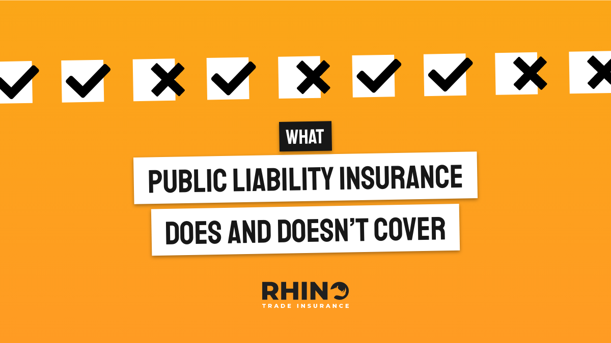What Public Liability Insurance doesn't cover?