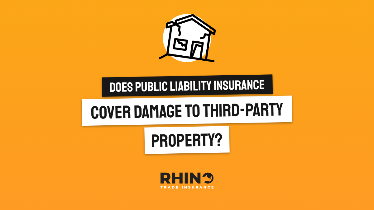 Does Public Liability Insurance cover damage to third-party property?