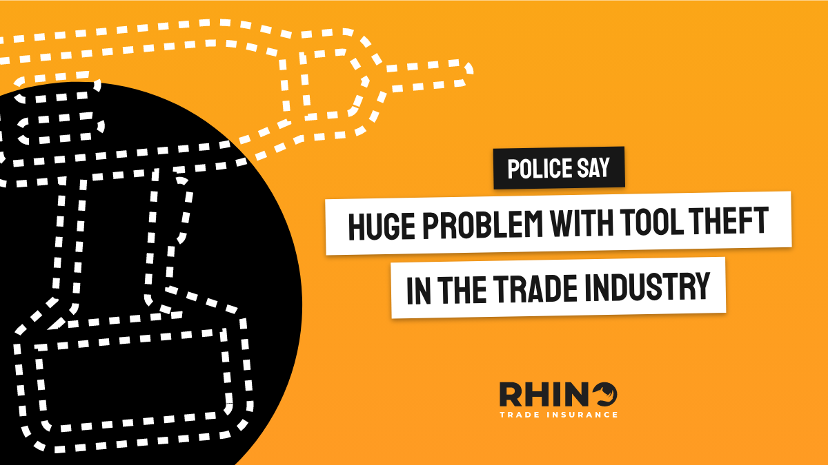Police say huge problem with Tool Theft in the trade industry