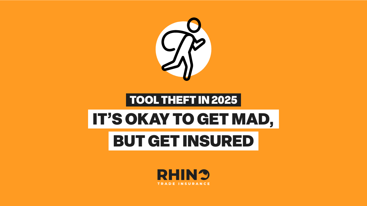 Tool Theft in 2025 – It’s Okay to Get Mad, but Get Insured