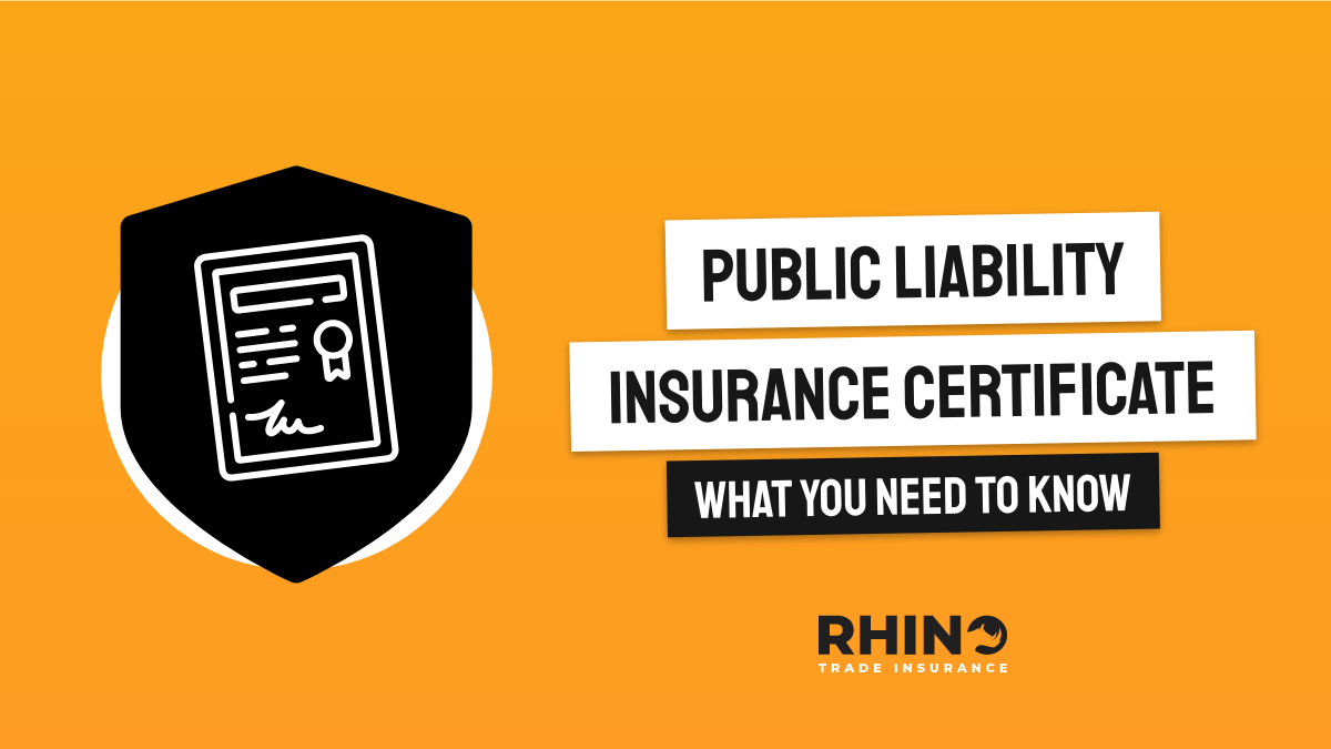 Public Liability Insurance Certificate: What you need to know