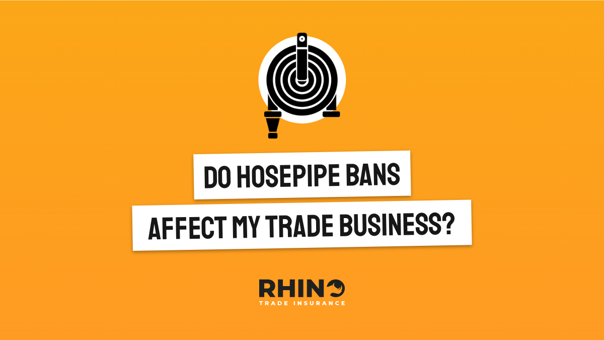 Do Hosepipe Bans Affect my Trade Business?