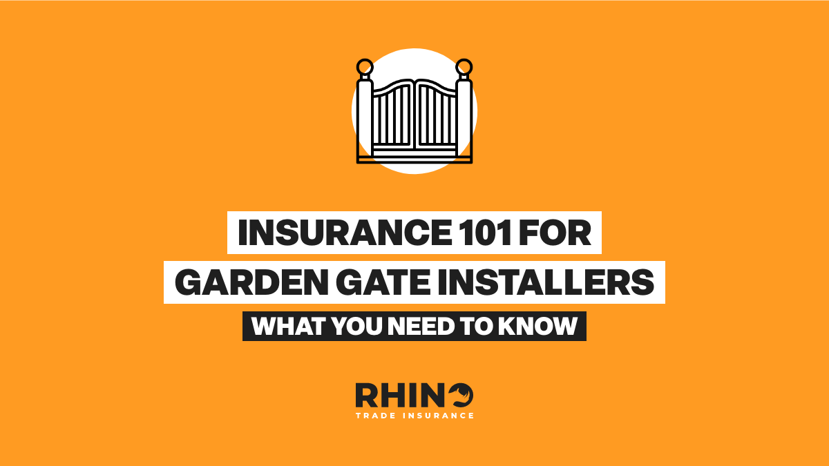 Insurance 101 for Garden Gate Installers: What You Need to Know