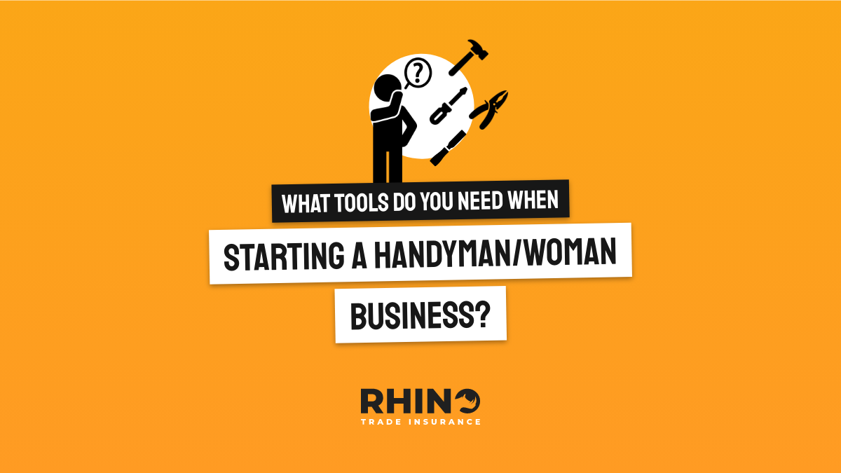 What tools do you need when starting a Handyperson business?