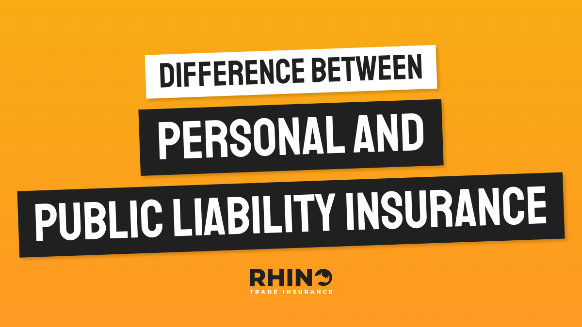 What is the difference between Personal and Public Liability Insurance?