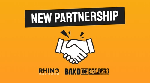 Rhino Trade Insurance Partners Up With Band of Builders